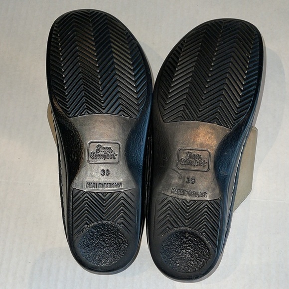 Finn Comfort Moss Green Leather Jamaika Walking Sandals - Picture 10 of 10